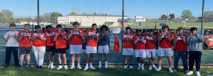 Congratulations and Good Luck Today to our Boys Tennis Team!